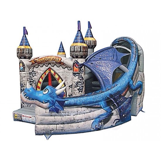 Dragon Inflatable Bouncy Slide